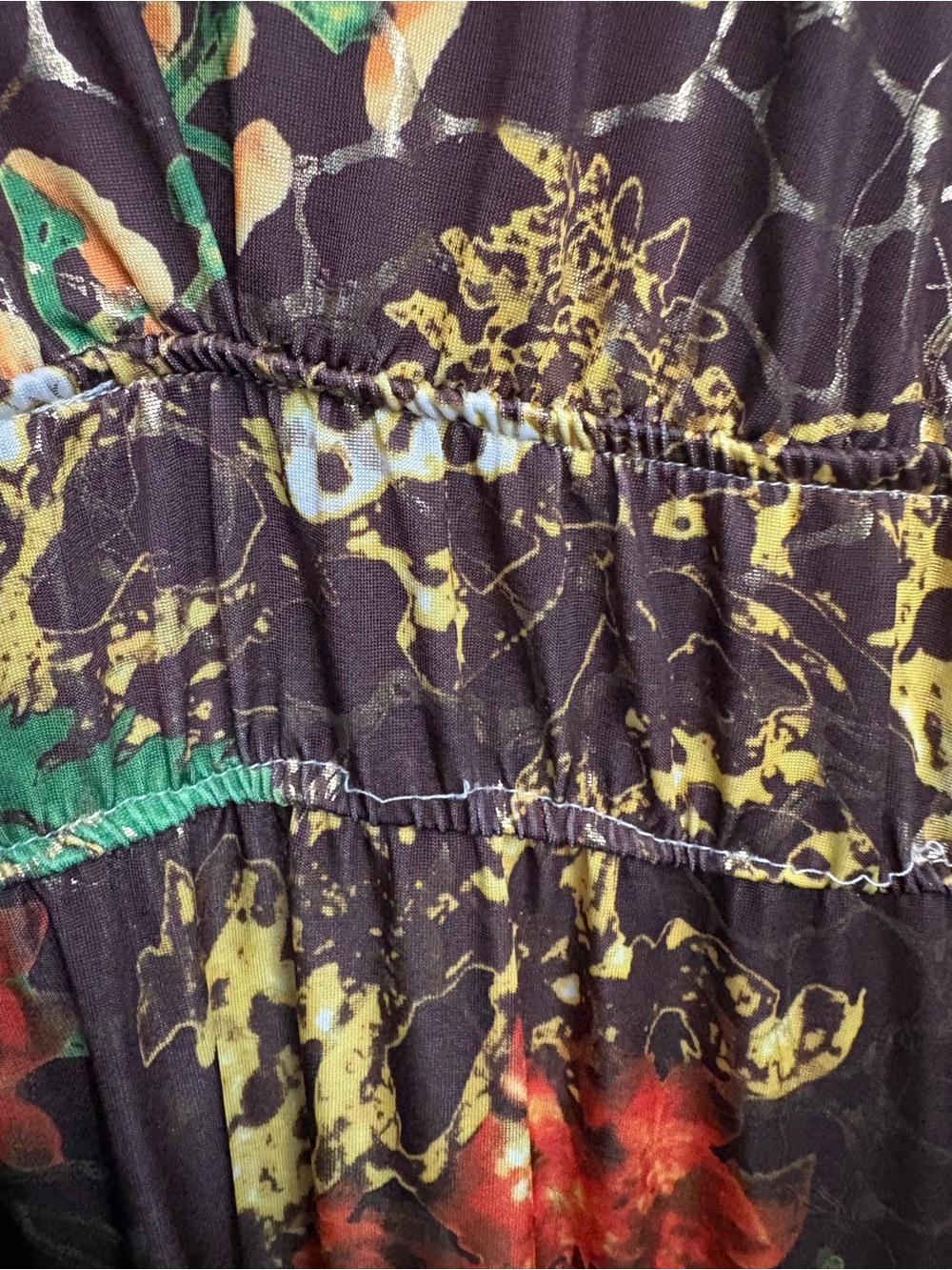 Floral Halter maxi Dress - size S - Picture 7 of 7